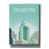 'Philadelphia' by Arctic Frame Studio, Canvas Wall Art