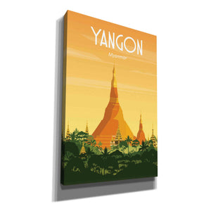 'Yangon Myanmar' by Arctic Frame Studio, Canvas Wall Art
