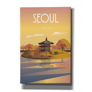 'Seoul' by Arctic Frame Studio, Canvas Wall Art
