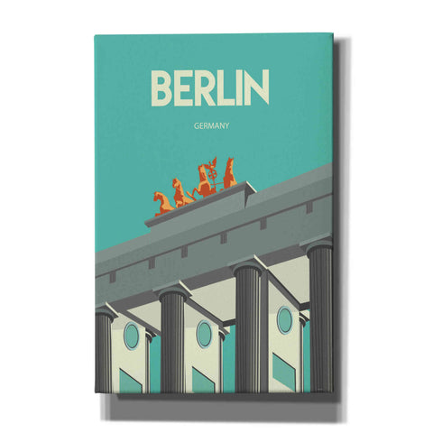Image of 'Berlin' by Arctic Frame Studio, Canvas Wall Art