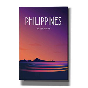 'Philippines' by Arctic Frame Studio, Canvas Wall Art