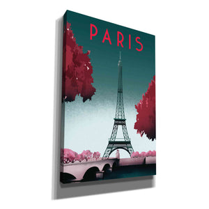 'Paris' by Arctic Frame Studio, Canvas Wall Art
