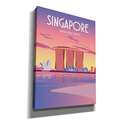 Image of 'Singapore' by Arctic Frame Studio, Canvas Wall Art
