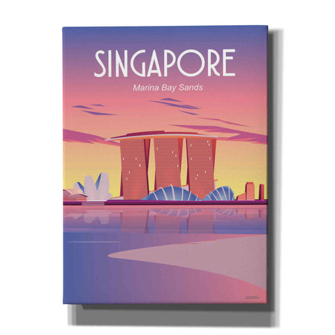 Image of 'Singapore' by Arctic Frame Studio, Canvas Wall Art