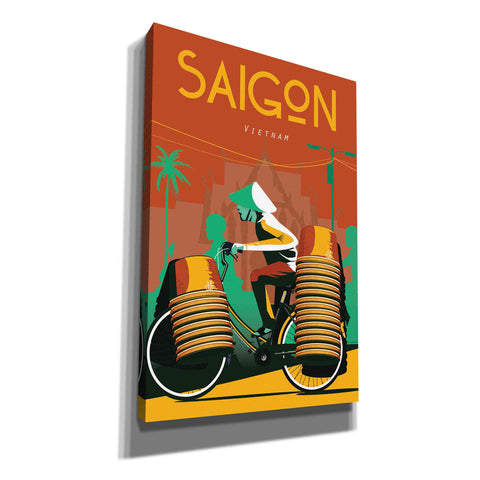 Image of 'Saigon Vietnam' by Arctic Frame Studio, Canvas Wall Art