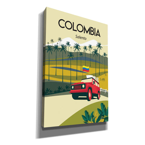 Image of 'Colombia' by Arctic Frame Studio, Canvas Wall Art