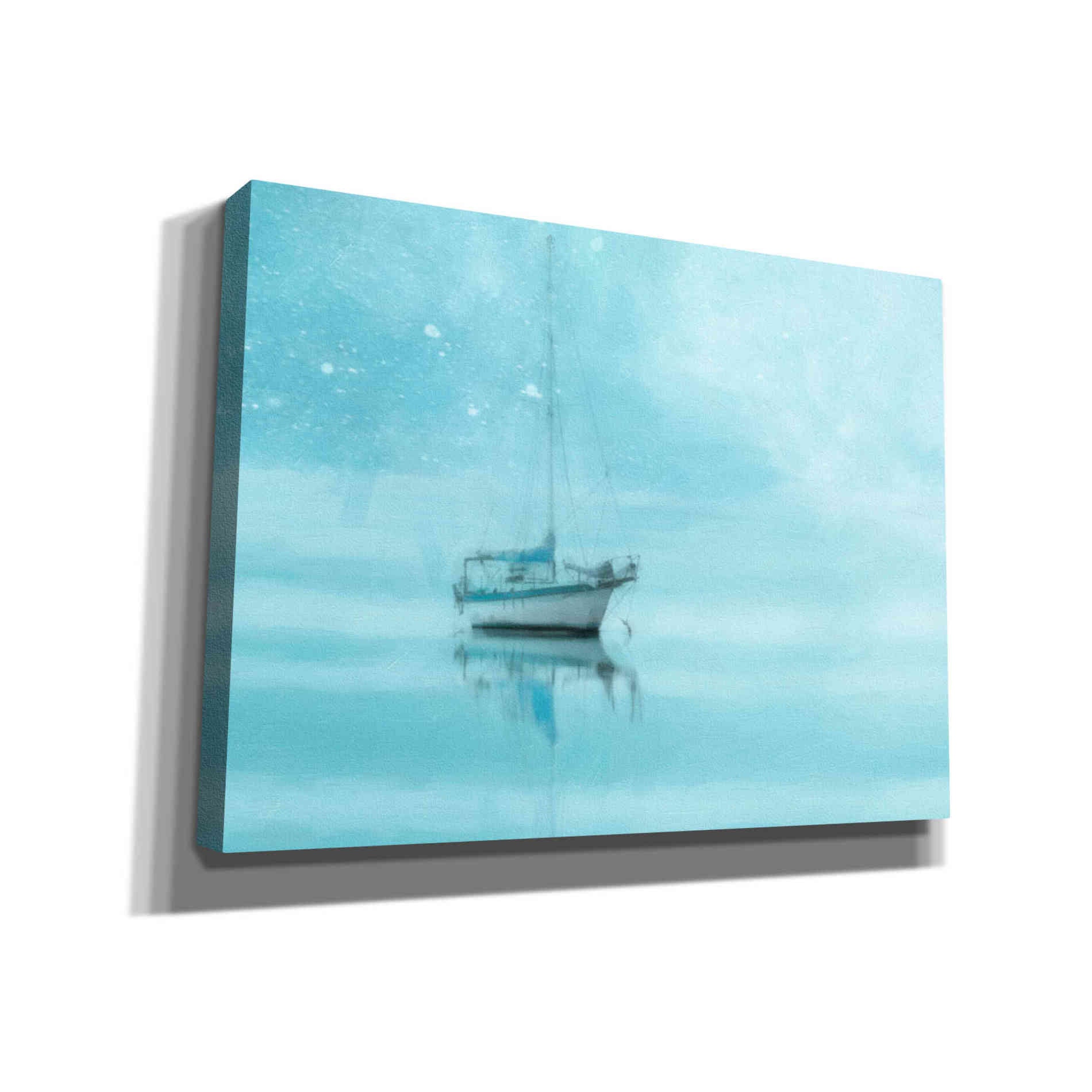 "Drifting In Blue 2" by Hal Halli, Canvas Wall Art