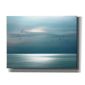 "Sea Dusk 1" by Hal Halli, Canvas Wall Art