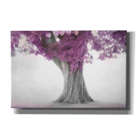 "Treeness In Mauve" by Hal Halli, Canvas Wall Art
