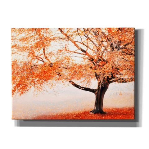 Image of "Once Upon A Crimson Autumn" by Hal Halli, Canvas Wall Art