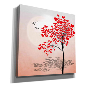 "Love Tree 2" by Hal Halli, Canvas Wall Art