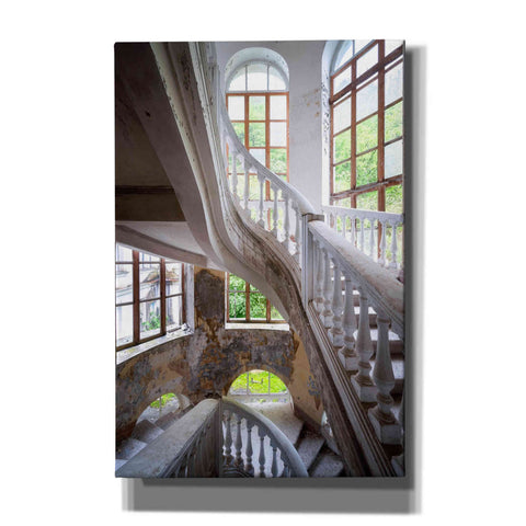 Image of 'Curved Stairs' by Roman Robroek, Canvas Wall Art