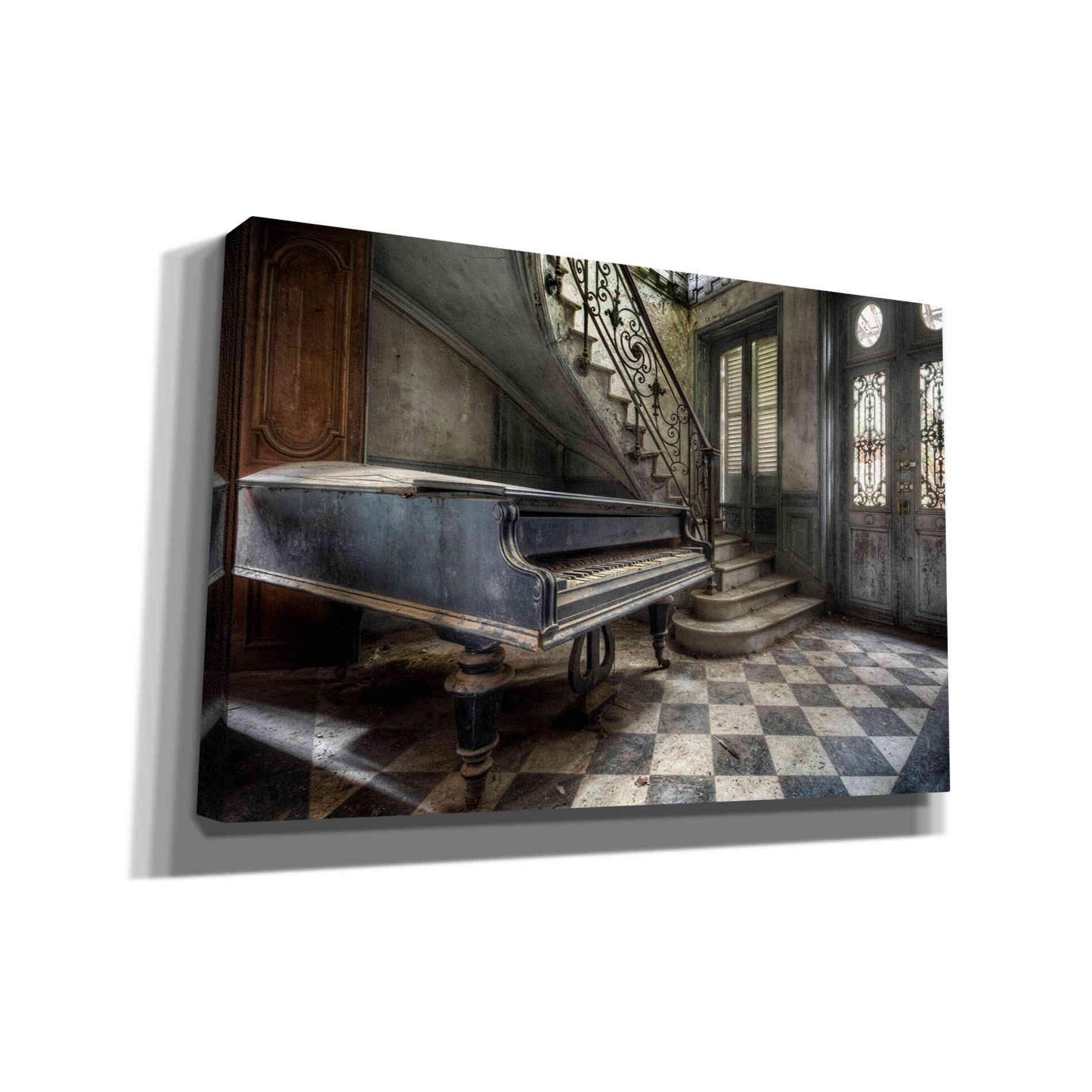 'Piano Hall' by Roman Robroek, Canvas Wall Art