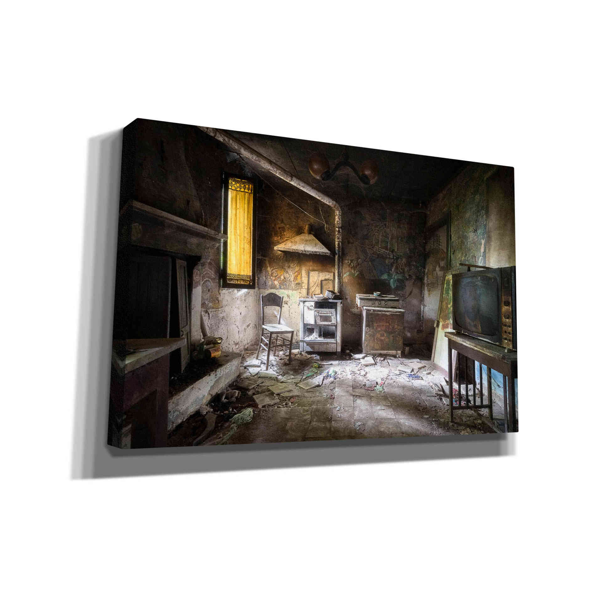 'Vintage Kitchen' by Roman Robroek, Canvas Wall Art
