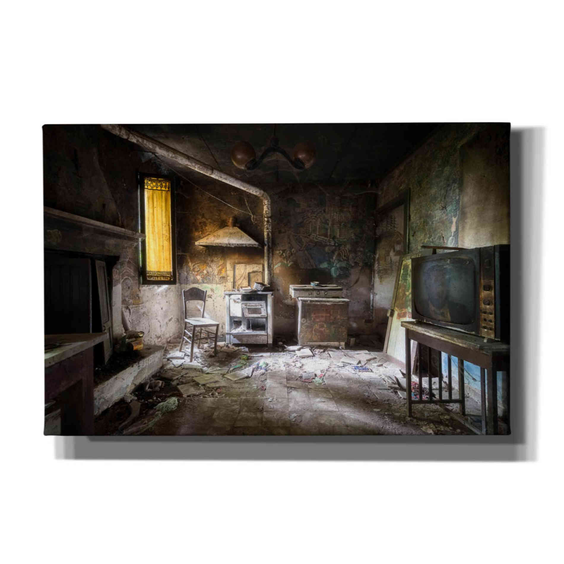 'Vintage Kitchen' by Roman Robroek, Canvas Wall Art
