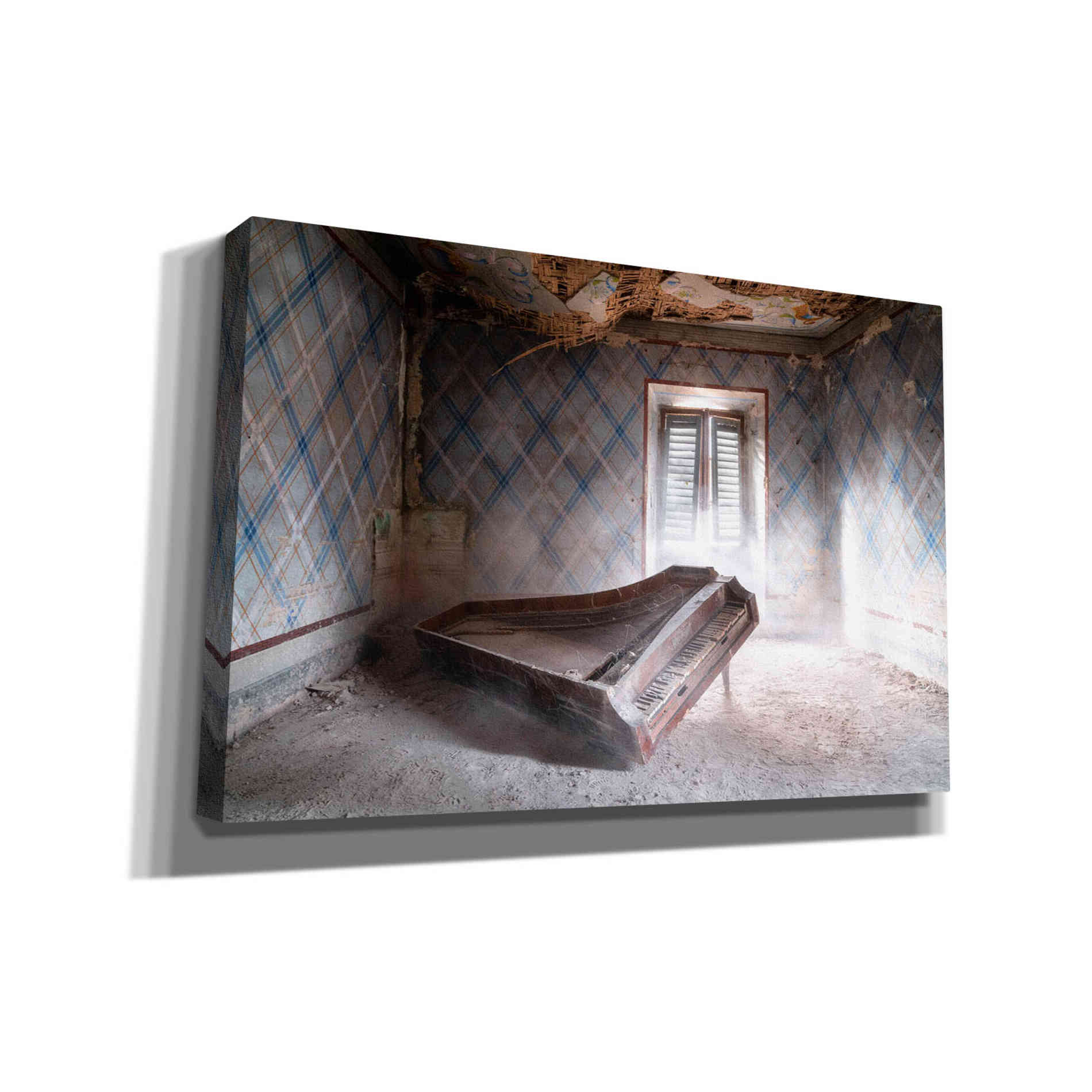 'Dusty Piano' by Roman Robroek, Canvas Wall Art