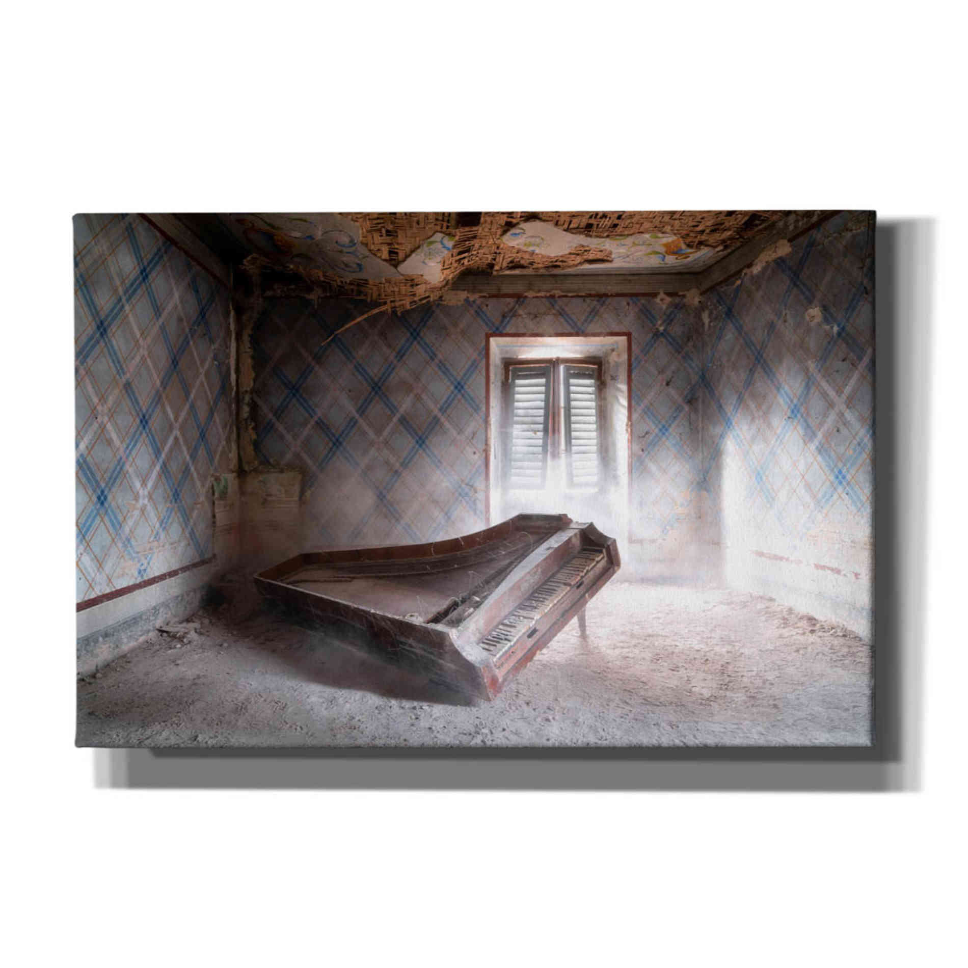 'Dusty Piano' by Roman Robroek, Canvas Wall Art