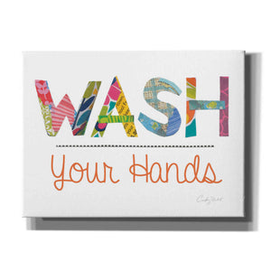'Wash Your Hands' by Courtney Prahl, Canvas Wall Art