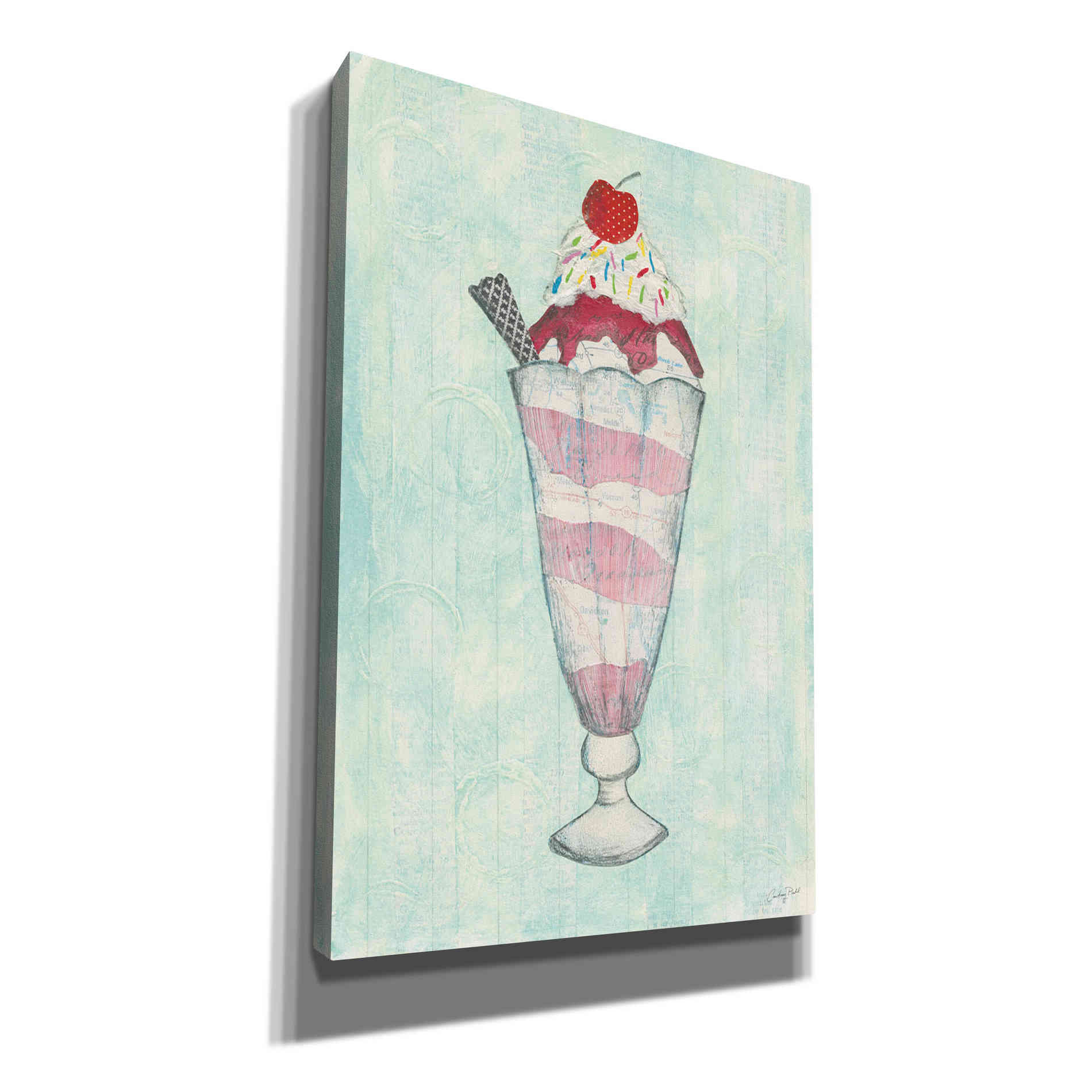 'Sundae Delight I' by Courtney Prahl, Canvas Wall Art