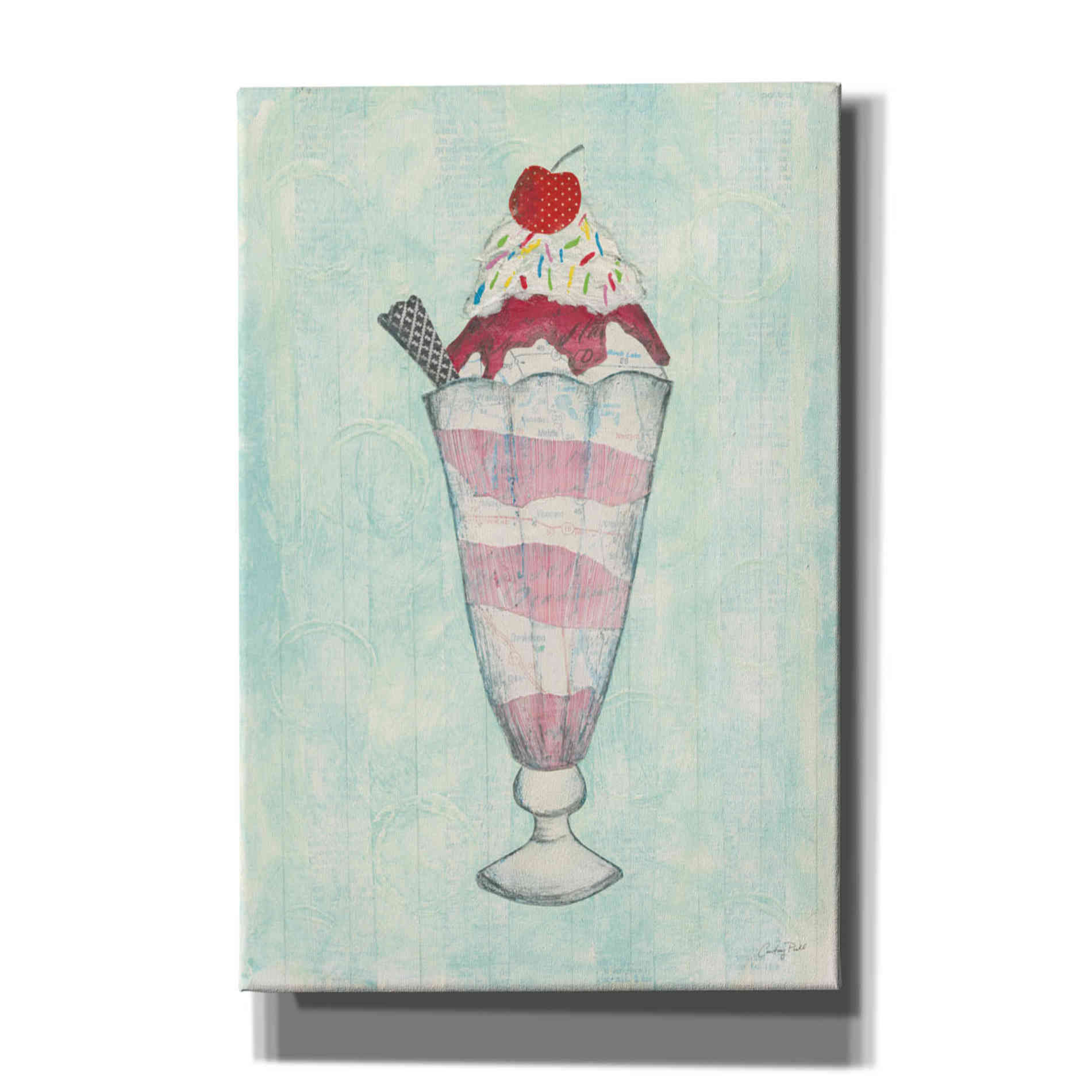 'Sundae Delight I' by Courtney Prahl, Canvas Wall Art