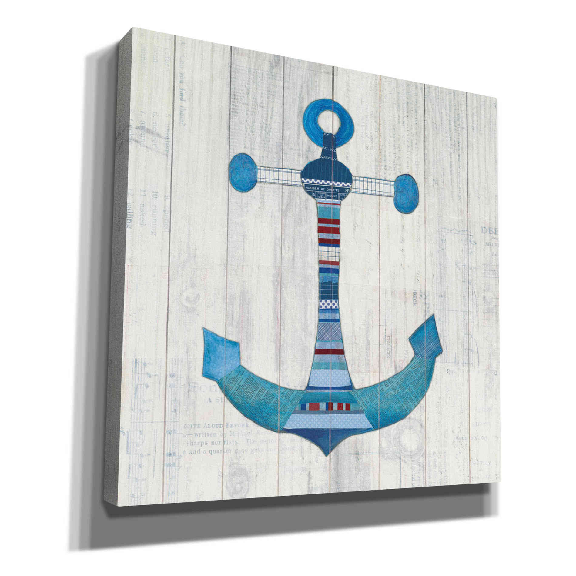 'Wind and Waves IV Nautical' by Courtney Prahl, Canvas Wall Art