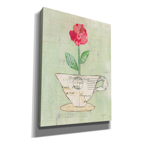 Image of 'Teacup Floral I on Print' by Courtney Prahl, Canvas Wall Art