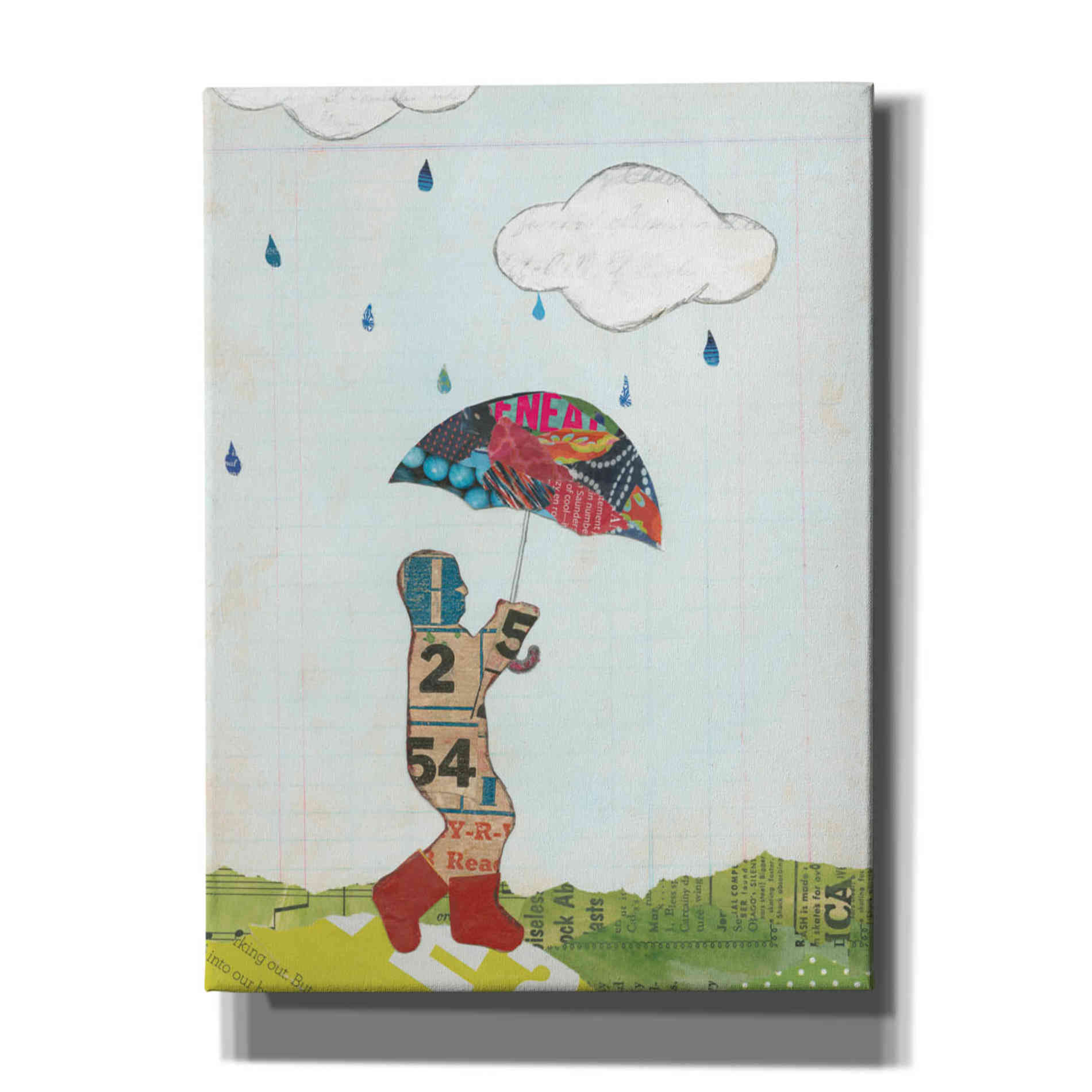 'Rain and Wind III' by Courtney Prahl, Canvas Wall Art