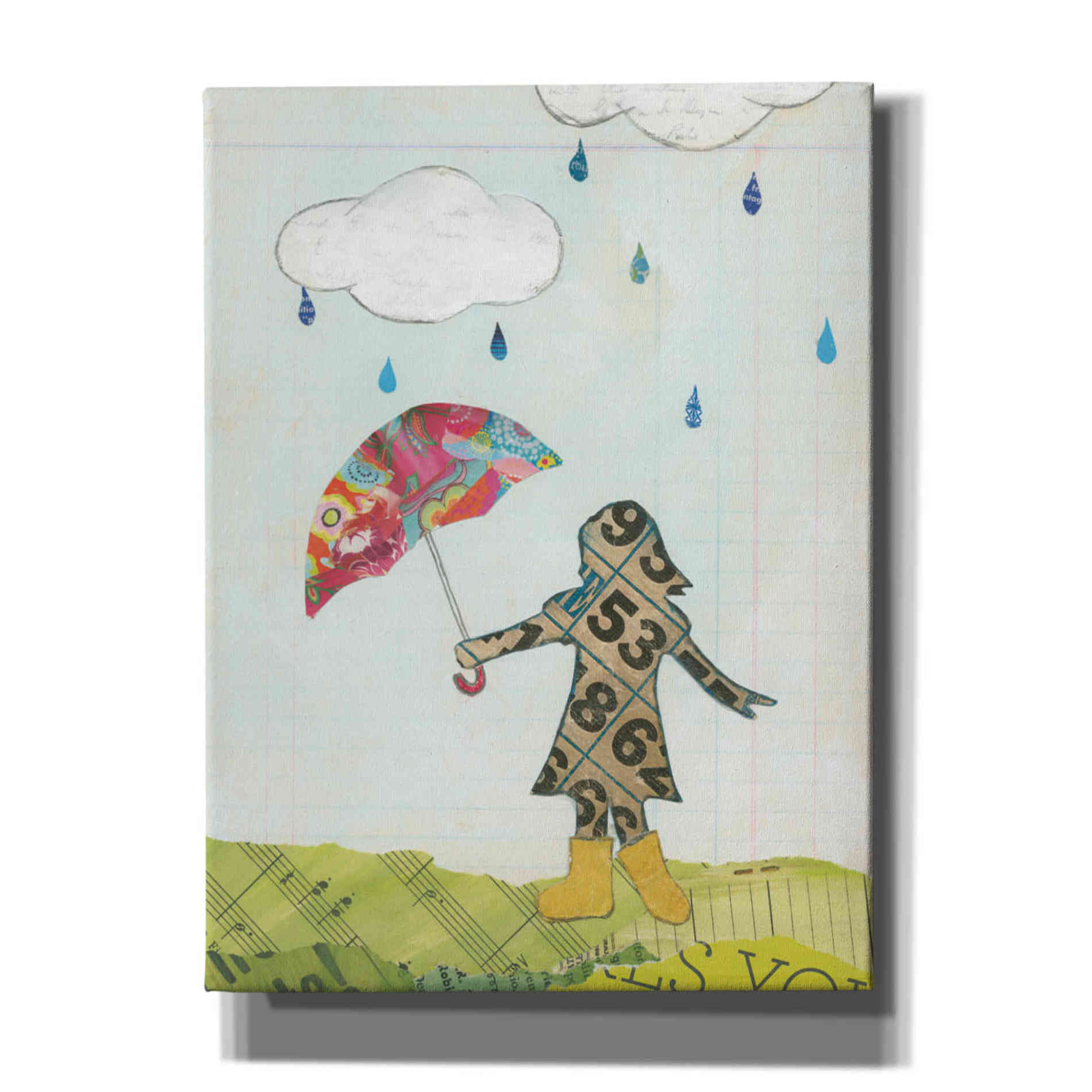 'Rain and Wind IV' by Courtney Prahl, Canvas Wall Art
