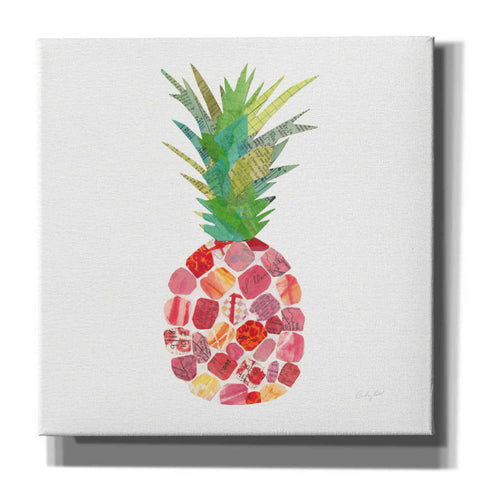 Image of 'Tropical Fun Pineapple I' by Courtney Prahl, Canvas Wall Art