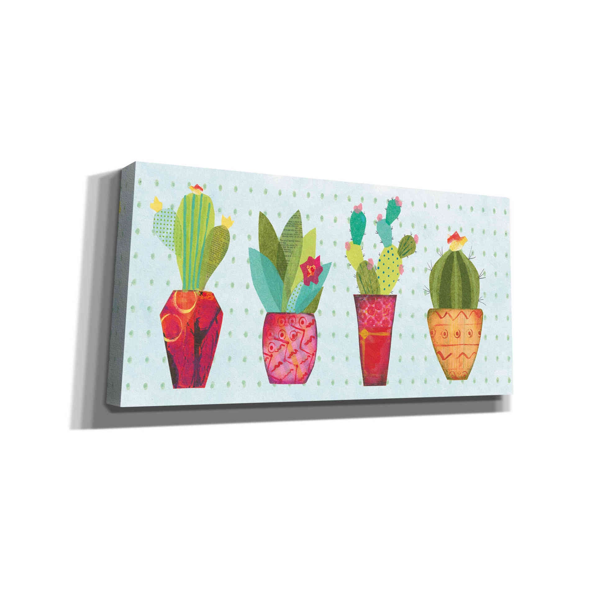 'Southwest Cactus V' by Courtney Prahl, Canvas Wall Art