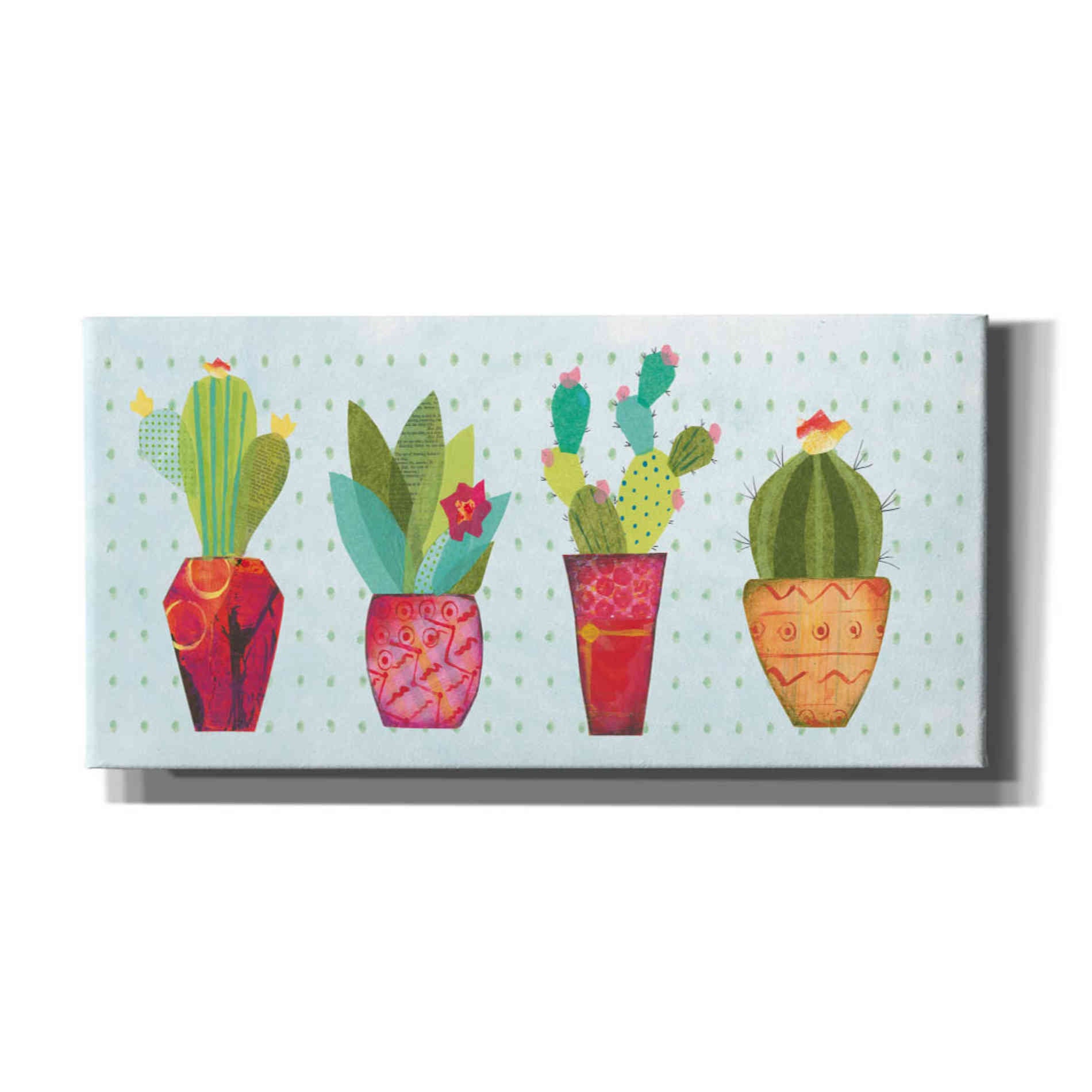 'Southwest Cactus V' by Courtney Prahl, Canvas Wall Art