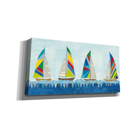 Image of 'Rainbow Spinnakers V' by Courtney Prahl, Canvas Wall Art