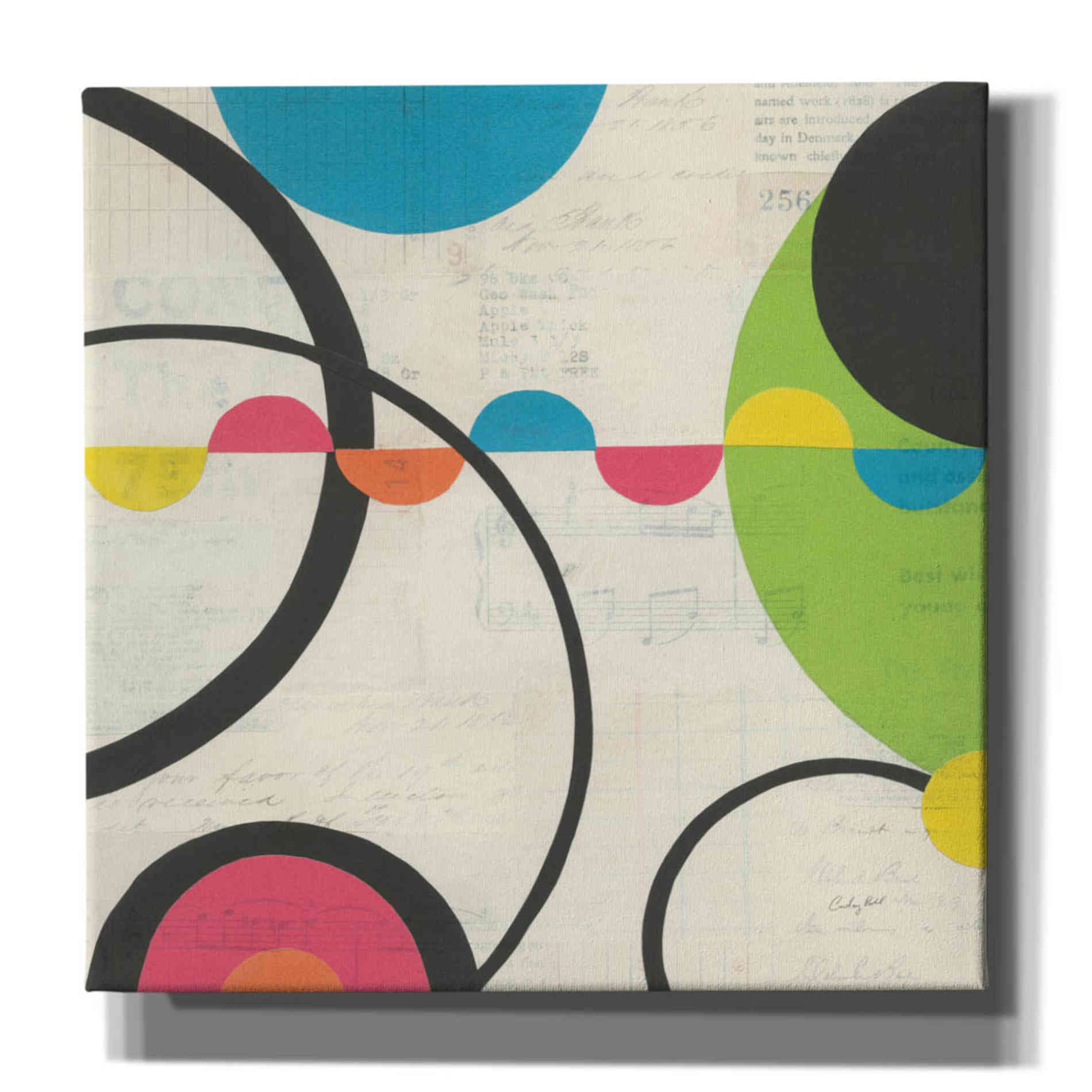 'Roundabout II' by Courtney Prahl, Canvas Wall Art
