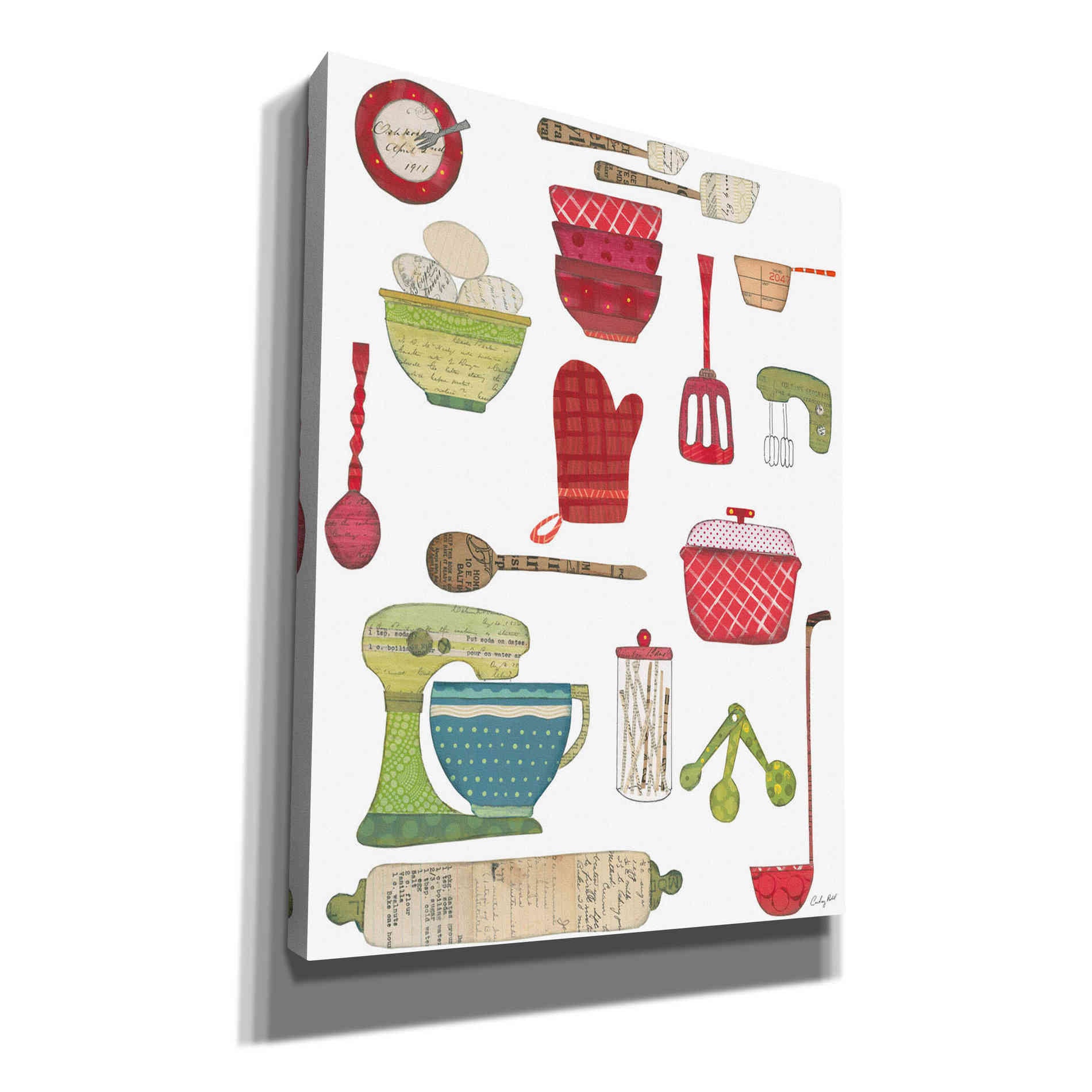 'Cool Kitchen III' by Courtney Prahl, Canvas Wall Art