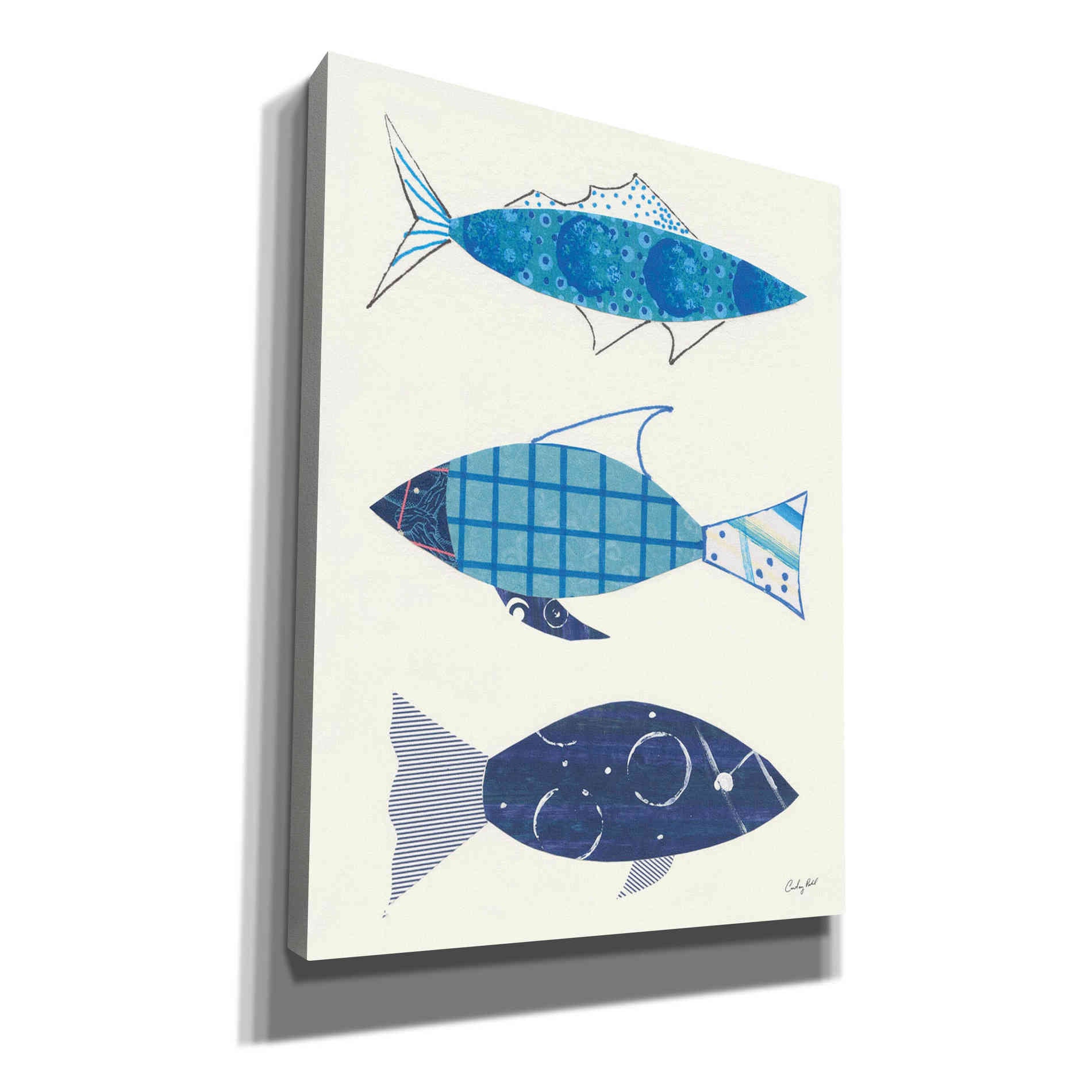 'Go With the Flow III' by Courtney Prahl, Canvas Wall Art