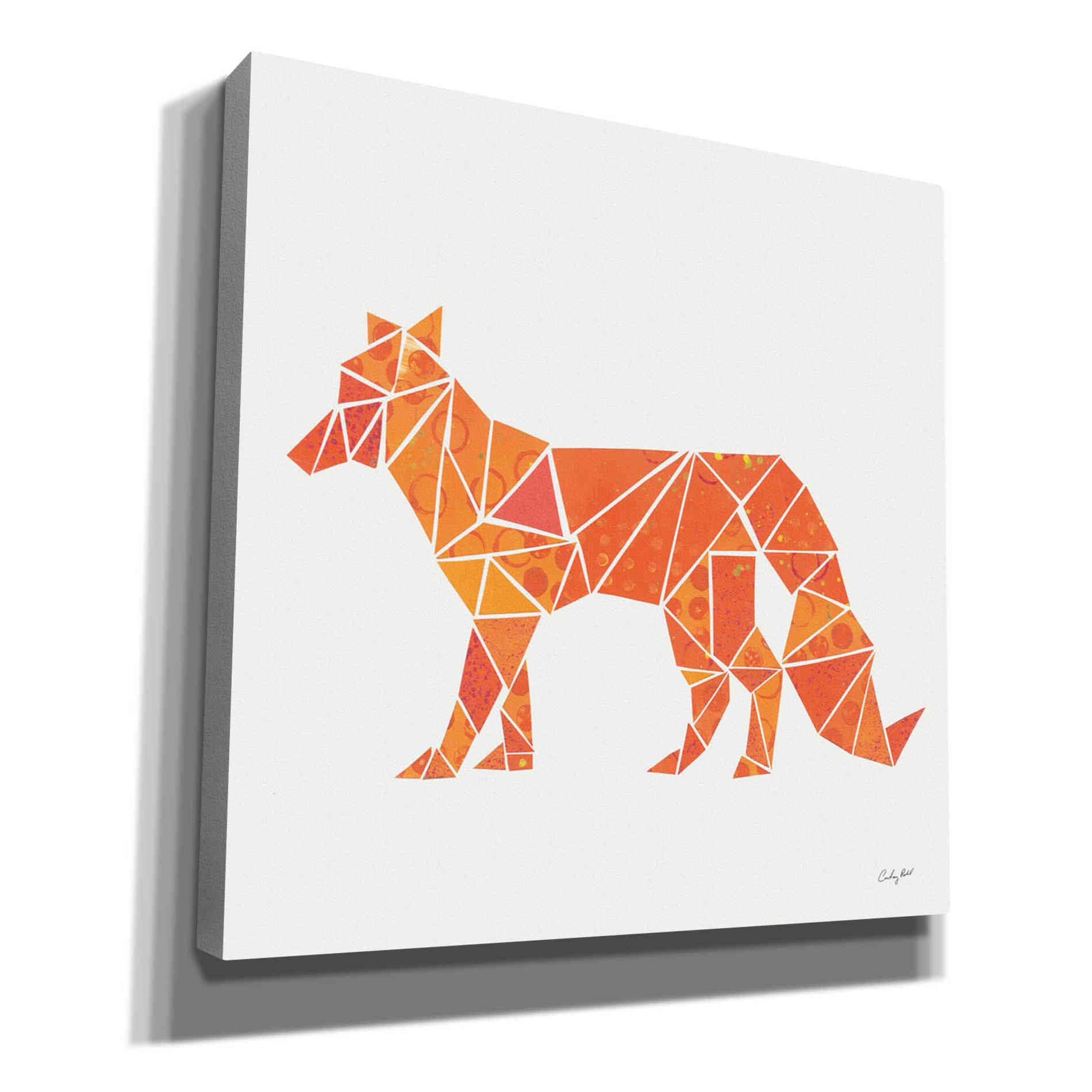 'Geometric Animal II' by Courtney Prahl, Canvas Wall Art