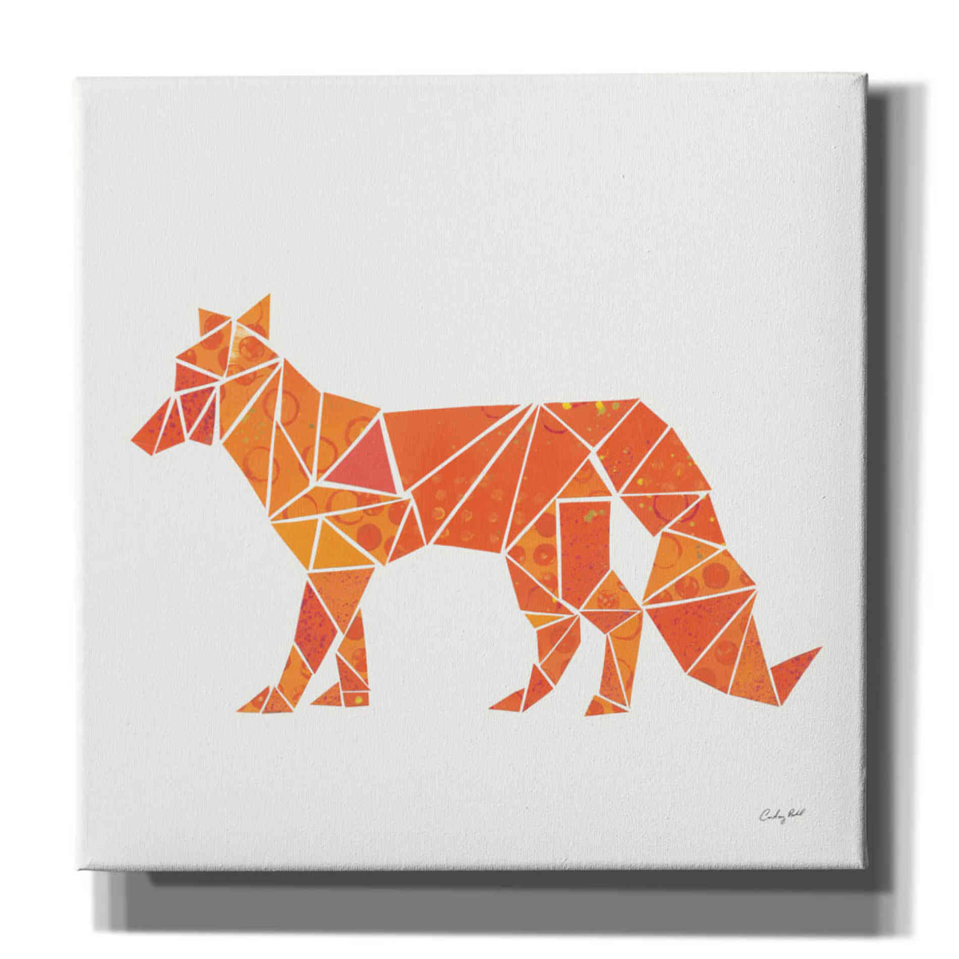 'Geometric Animal II' by Courtney Prahl, Canvas Wall Art