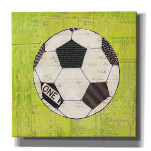 'Play Ball III Bright' by Courtney Prahl, Canvas Wall Art