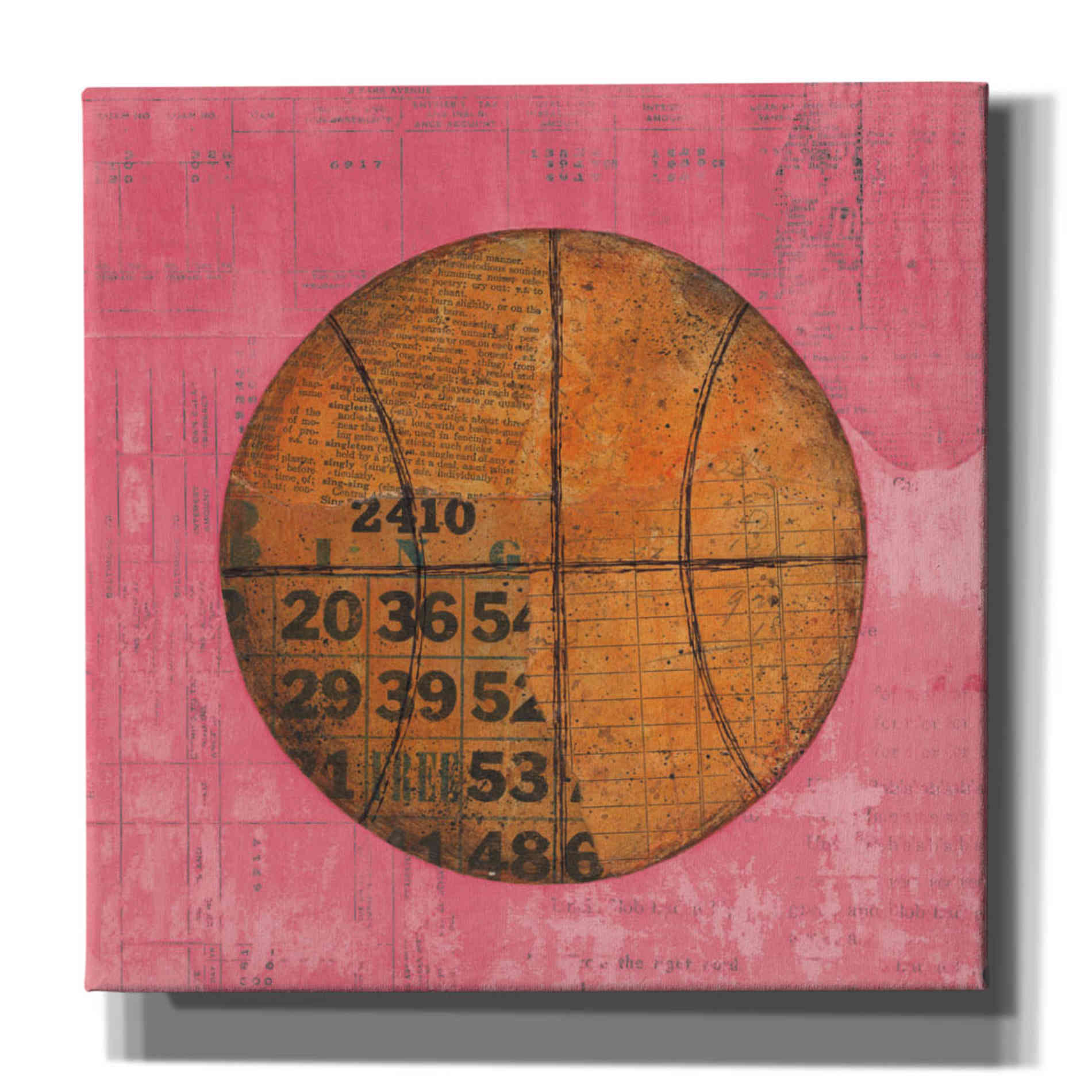 'Play Ball IV Bright' by Courtney Prahl, Canvas Wall Art