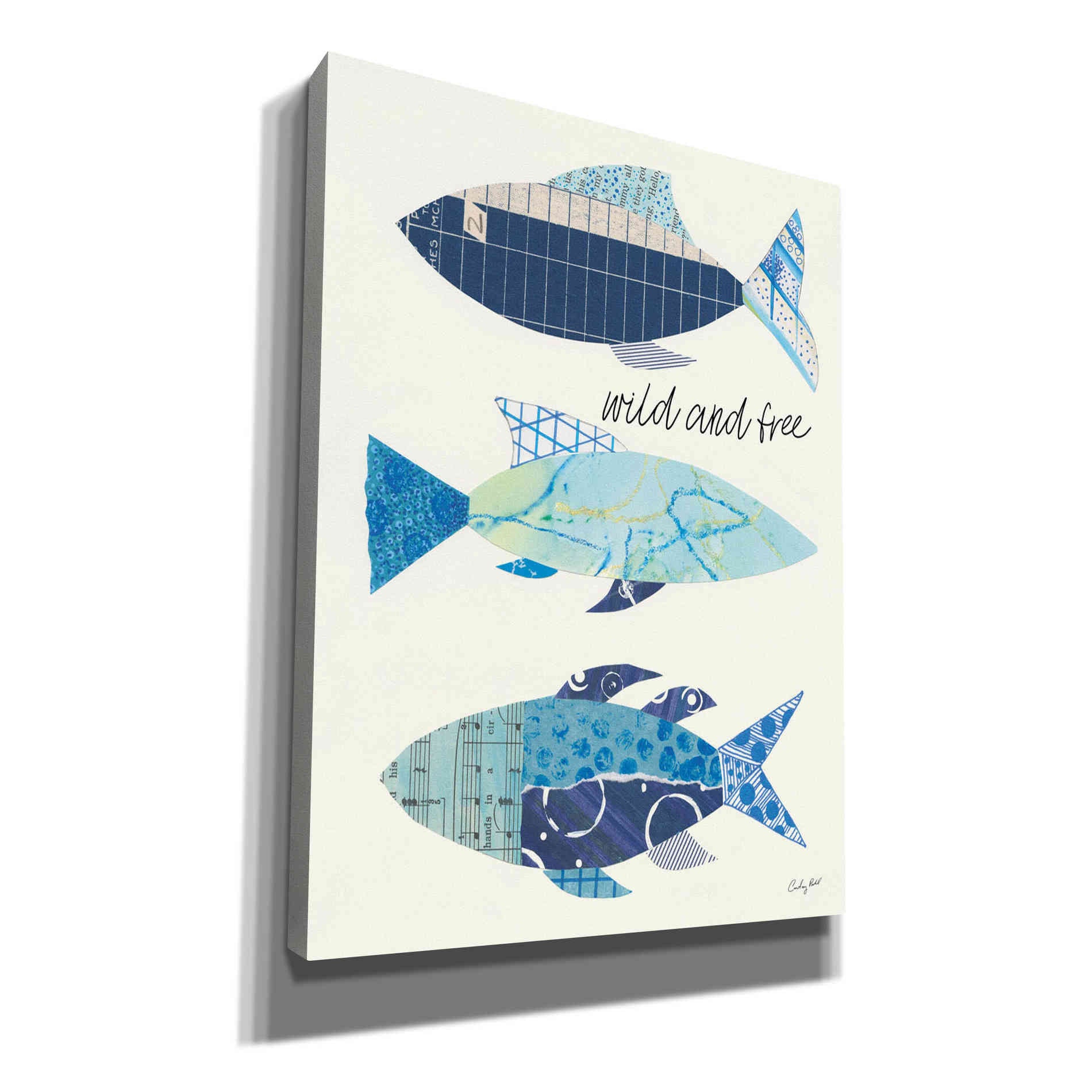 'Go With the Flow IV' by Courtney Prahl, Canvas Wall Art