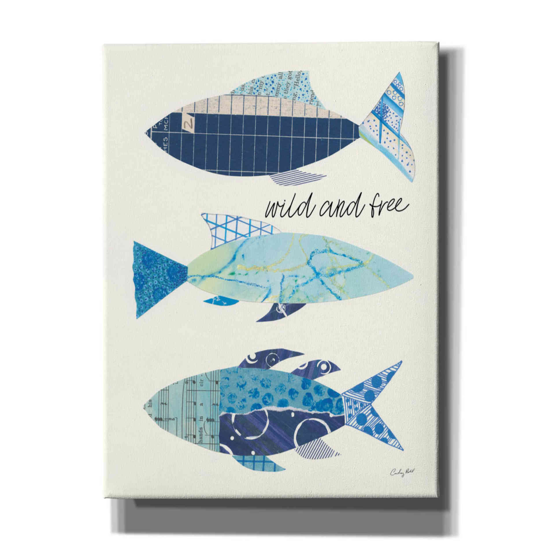 'Go With the Flow IV' by Courtney Prahl, Canvas Wall Art