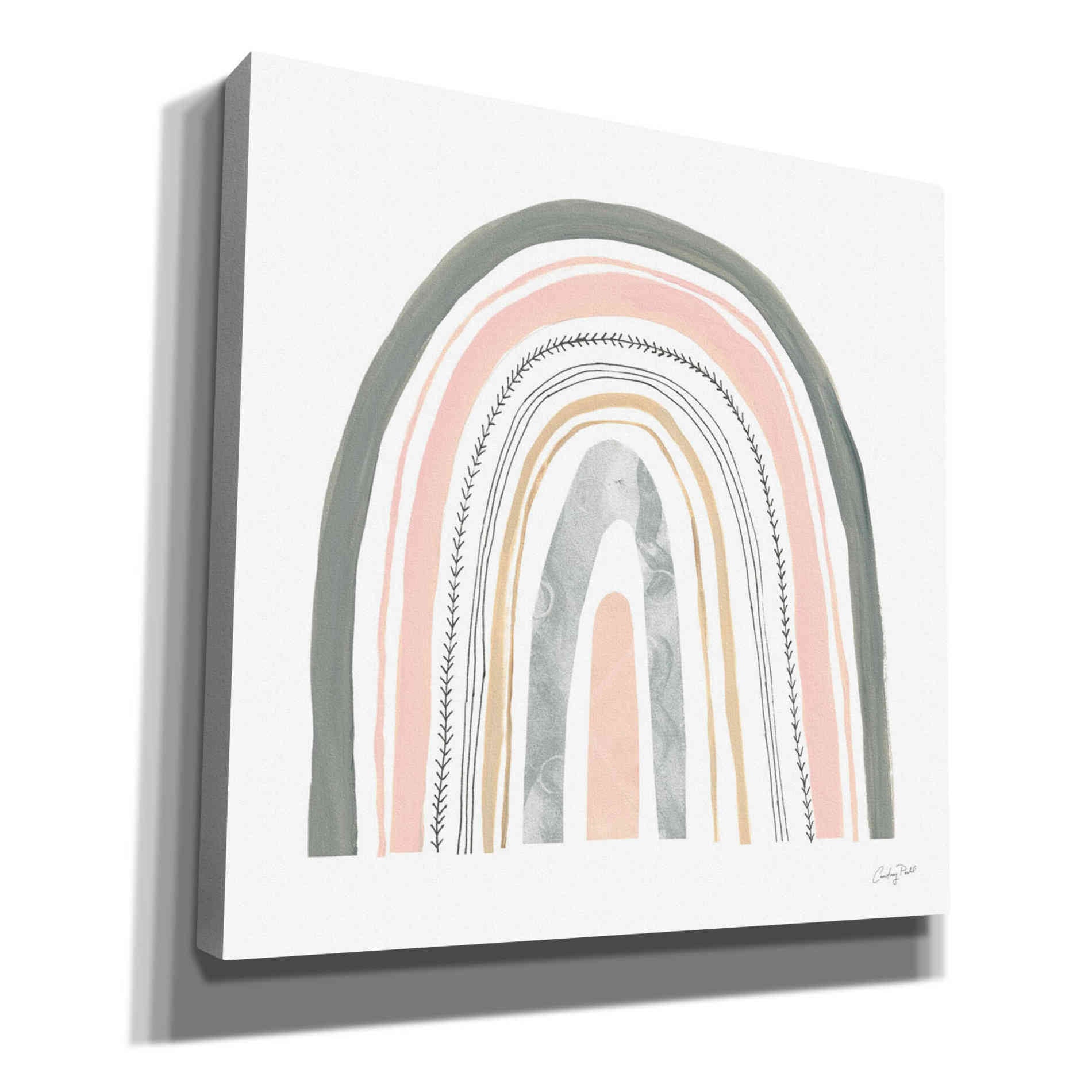 'Boho Rainbow II' by Courtney Prahl, Canvas Wall Art