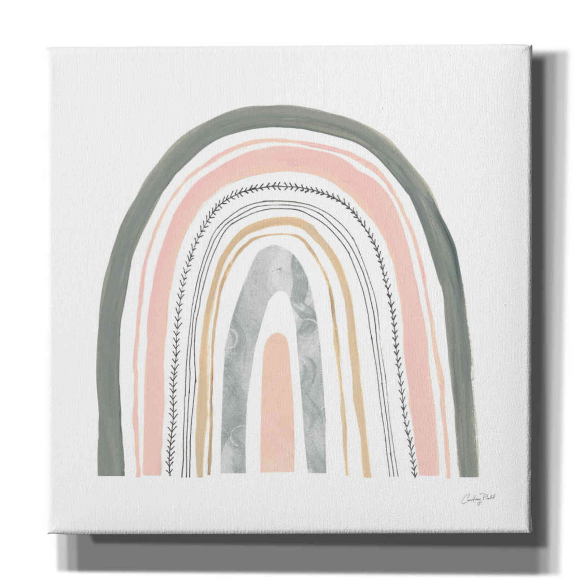 'Boho Rainbow II' by Courtney Prahl, Canvas Wall Art