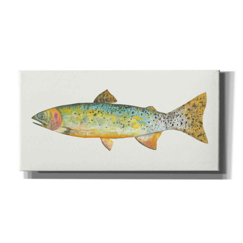 Image of 'Angling in the Stream IV' by Courtney Prahl, Canvas Wall Art