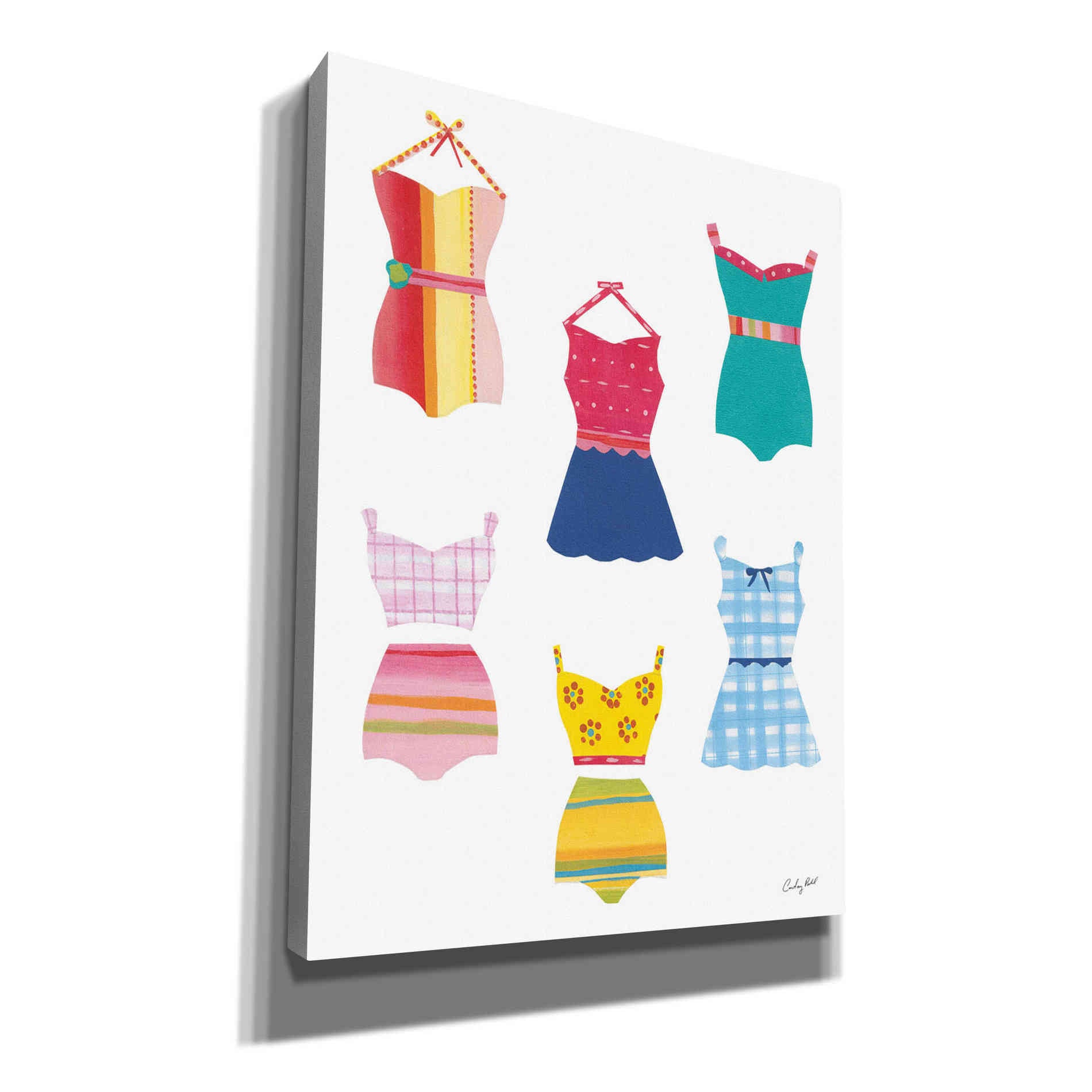 'Sea Sand Sun V' by Courtney Prahl, Canvas Wall Art