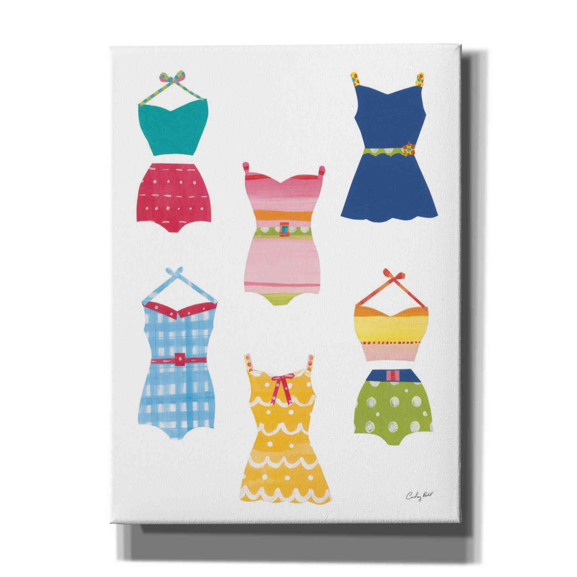 'Sea Sand Sun VI' by Courtney Prahl, Canvas Wall Art