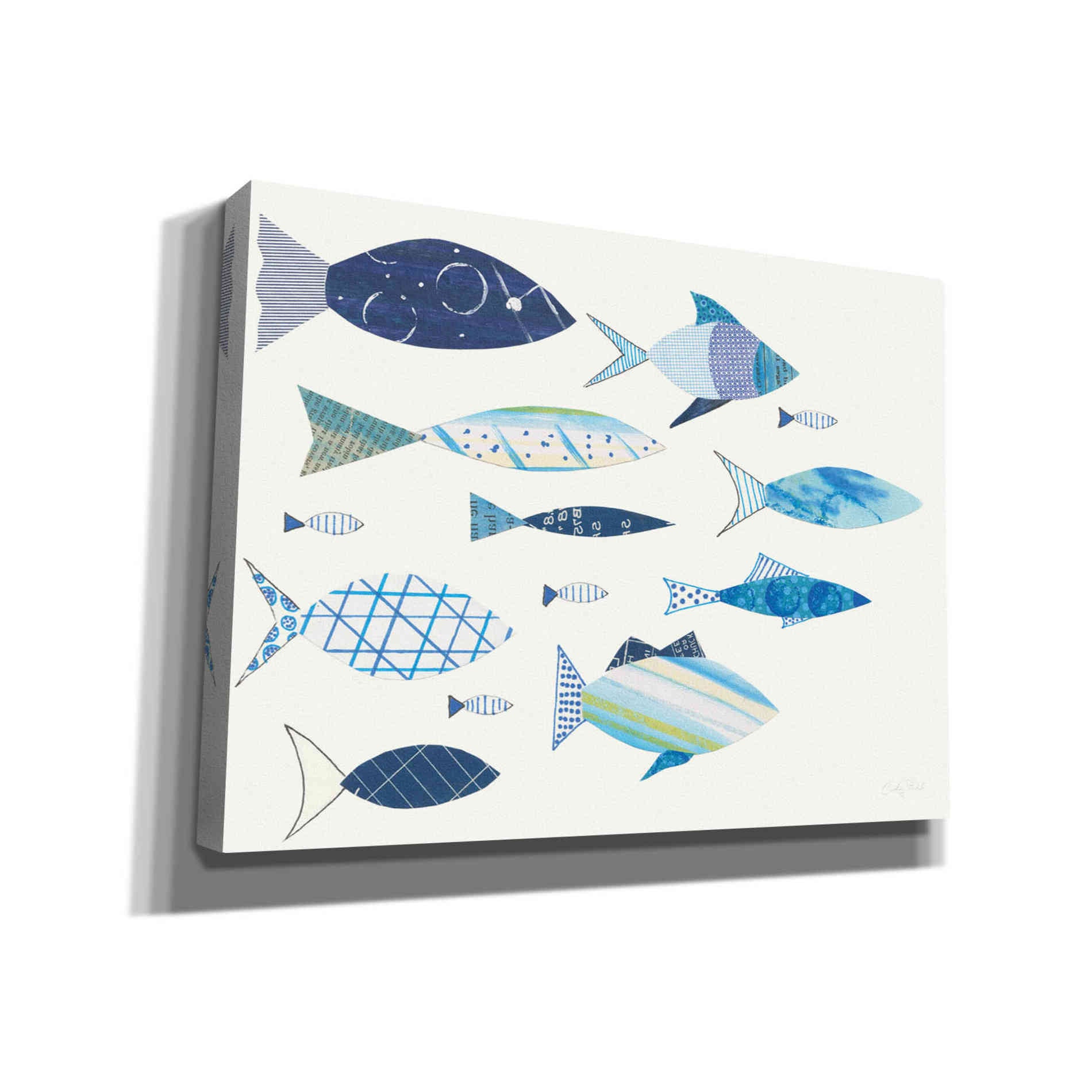 'Go with the Flow V' by Courtney Prahl, Canvas Wall Art