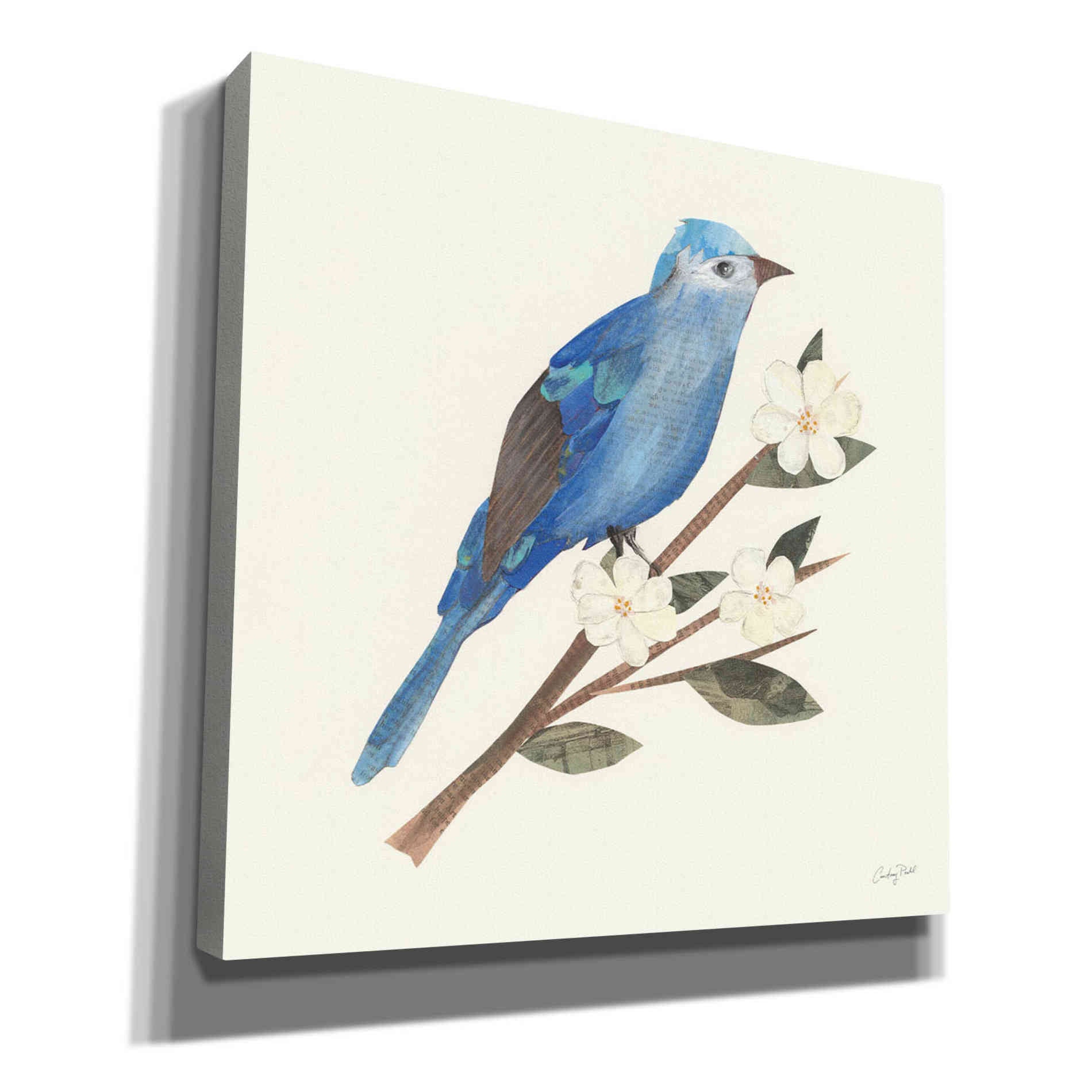 'Birds and Blossoms III' by Courtney Prahl, Canvas Wall Art