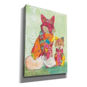 'Fox Family' by Courtney Prahl, Canvas Wall Art