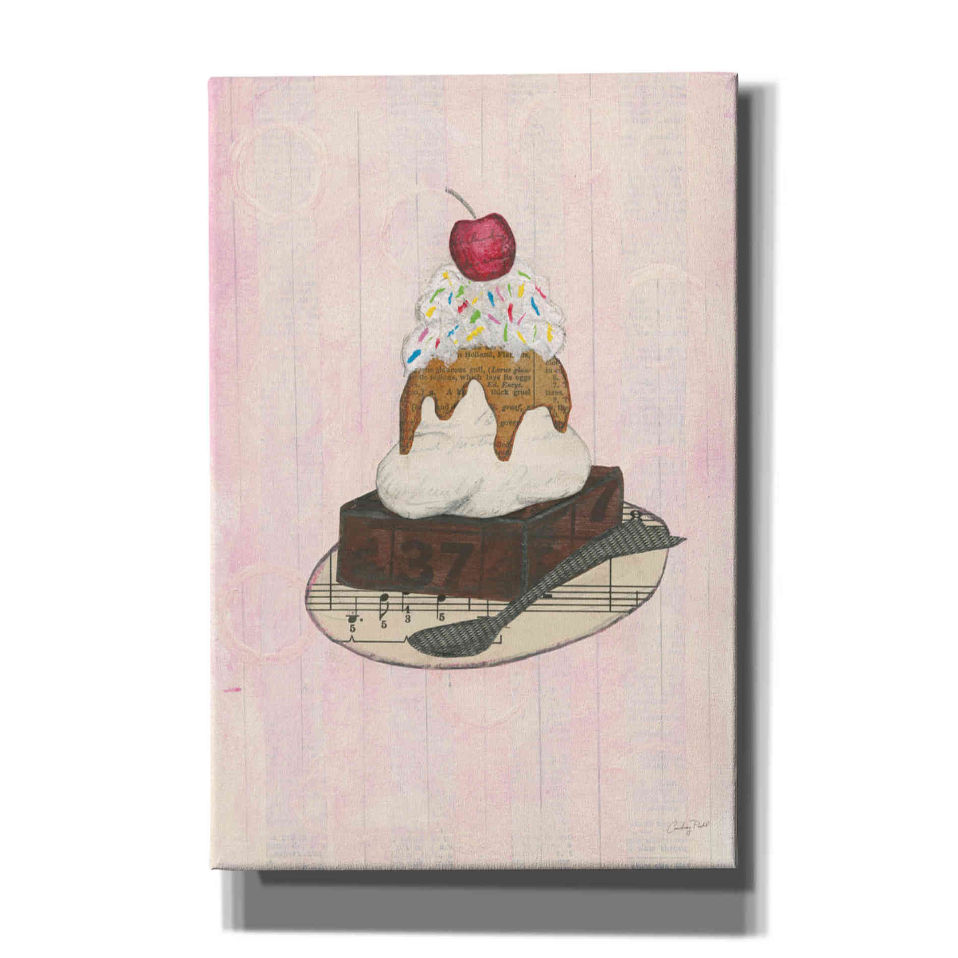 'Sundae Delight IV' by Courtney Prahl, Canvas Wall Art